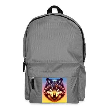 Wolf - Rucksack - Mittelgrau - Vorne