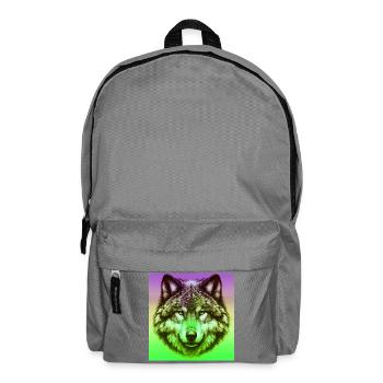 Wolf - Rucksack - Mittelgrau - Vorne