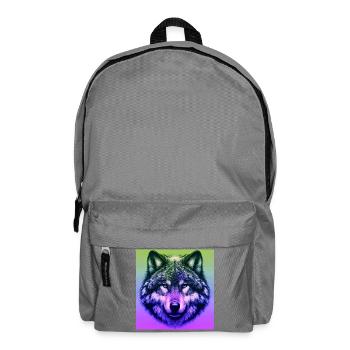 Wolf - Rucksack - Mittelgrau - Vorne