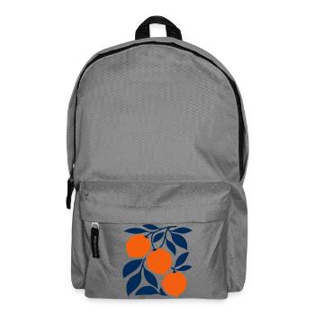 Orangen - Rucksack - Mittelgrau - Vorne
