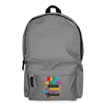 Kita Abgänger Legende - Rucksack - Mittelgrau - Vorne