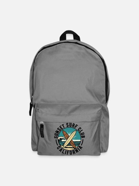 Sunset Surf Club - Rucksack - Mittelgrau