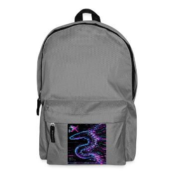 Semantischer Schleim - System Error - Rucksack - Mittelgrau - Vorne