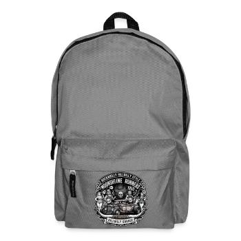 Moonshine Runners Hillbilly Garage 1950 - Rucksack - Mittelgrau - Vorne