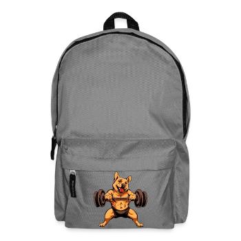 Trainer Hund - Rucksack - Mittelgrau - Vorne