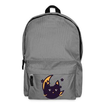 Mondkatze im Traumlicht - Rucksack - Mittelgrau - Vorne