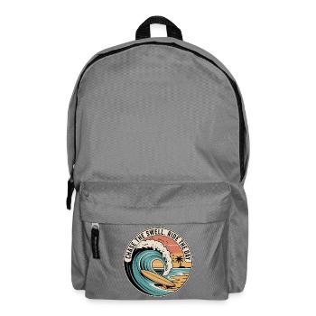 Chase the Swell, Ride the Day - Rucksack - Mittelgrau - Vorne