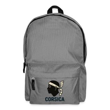 Modernes Korsika - Rucksack - Mittelgrau - Vorne
