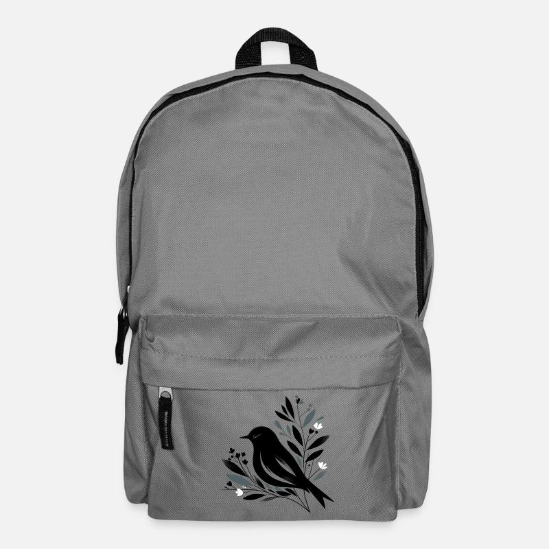 Amsel - Rucksack - Mittelgrau