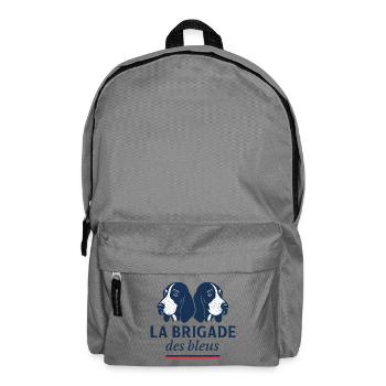 Blue Dogs of Gascony - Backpack - elephant grey - Front