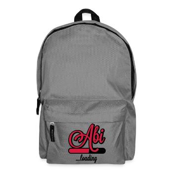 Abi loading - Rucksack - Mittelgrau - Vorne
