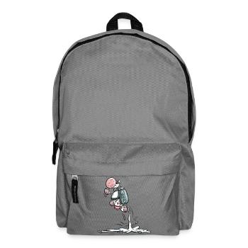 Power cow with extra milk - cows - gift - Backpack - elephant grey - Front