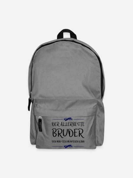 allerbeste bruder den man sich wünschen kann - Rucksack - Mittelgrau