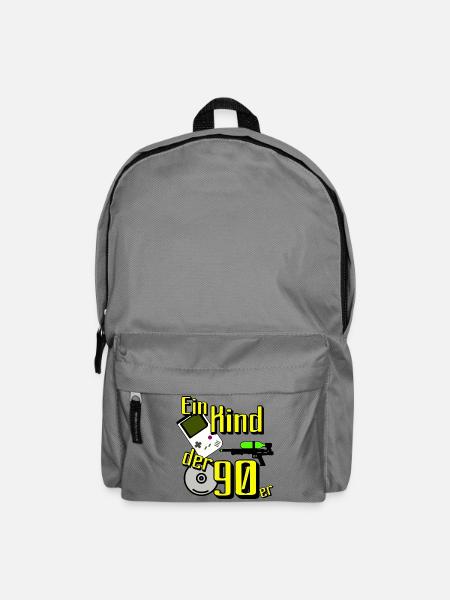 90er Party , Mottoparty , 90er Retro Game (25) - Rucksack - Mittelgrau