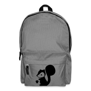 Eichhörnchen - Rucksack - Mittelgrau - Vorne