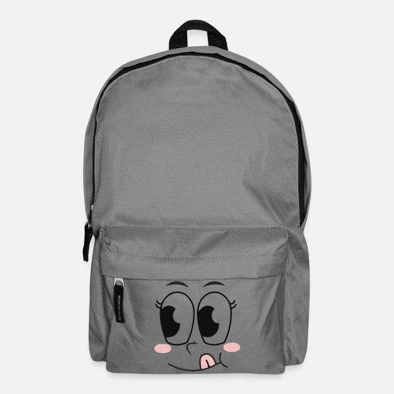 Visage - Sac à dos - gris éléphant