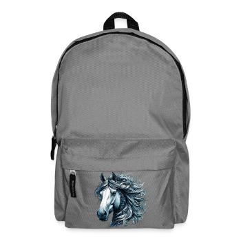 Cheval - Sac à dos - gris éléphant - Devant