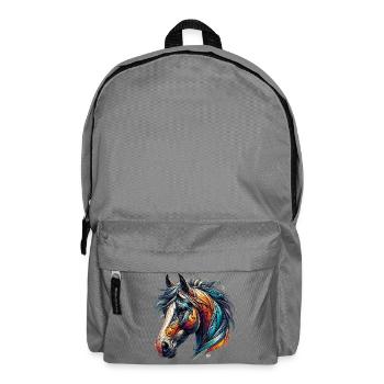 Horse - Backpack - elephant grey - Front