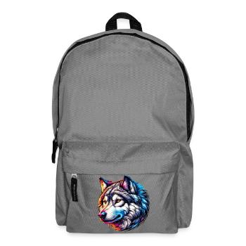 Wolf - Rucksack - Mittelgrau - Vorne