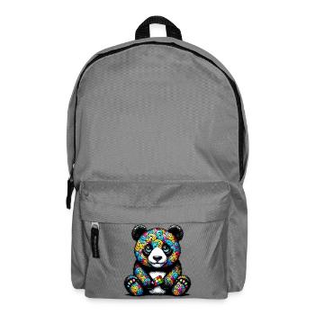 Panda - Rucksack - Mittelgrau - Vorne
