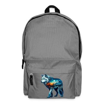Wolf - Backpack - elephant grey - Front
