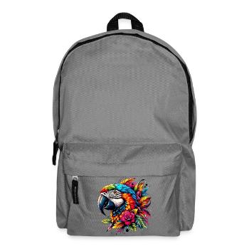 Perroquet - Sac à dos - gris éléphant - Devant