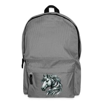 Horse - Backpack - elephant grey - Front