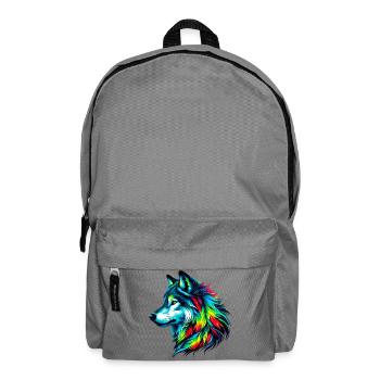 Wolf - Rucksack - Mittelgrau - Vorne