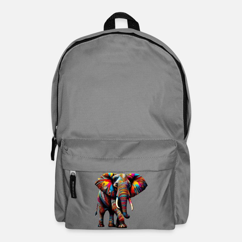 Elefant - Rucksack - Mittelgrau