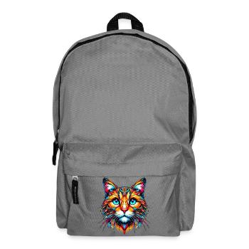 Cat - Backpack - elephant grey - Front
