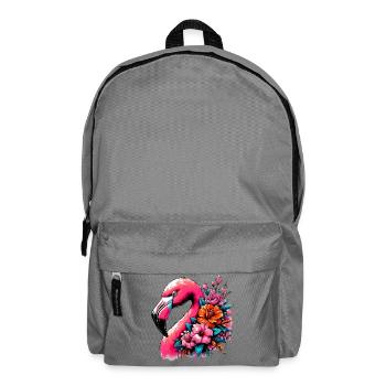 Flamingo - Rucksack - Mittelgrau - Vorne