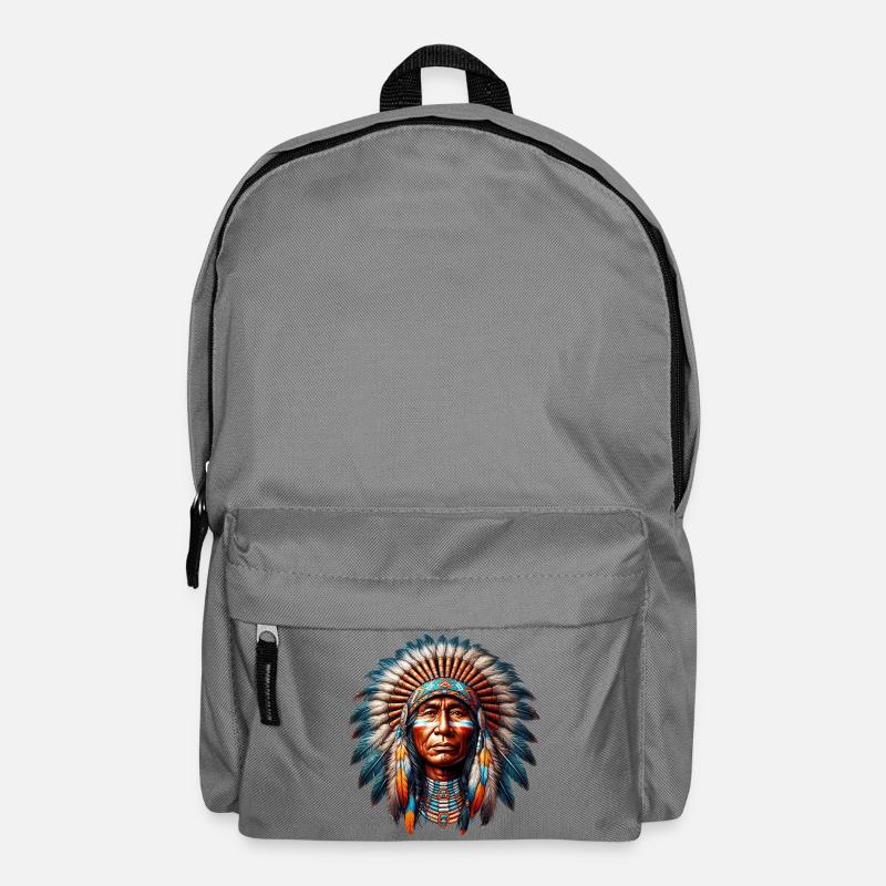 American Indian American - Backpack - elephant grey