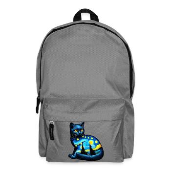 Cat - Backpack - elephant grey - Front