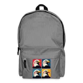 Pygargue à tête blanche - Sac à dos - gris éléphant - Devant