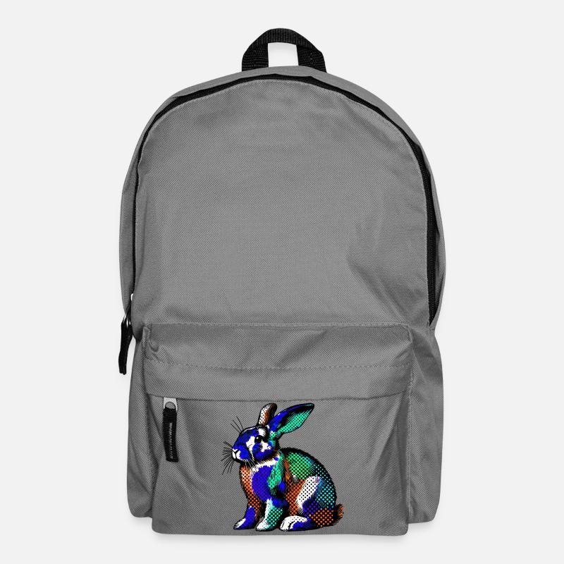Kaninchen - Rucksack - Mittelgrau
