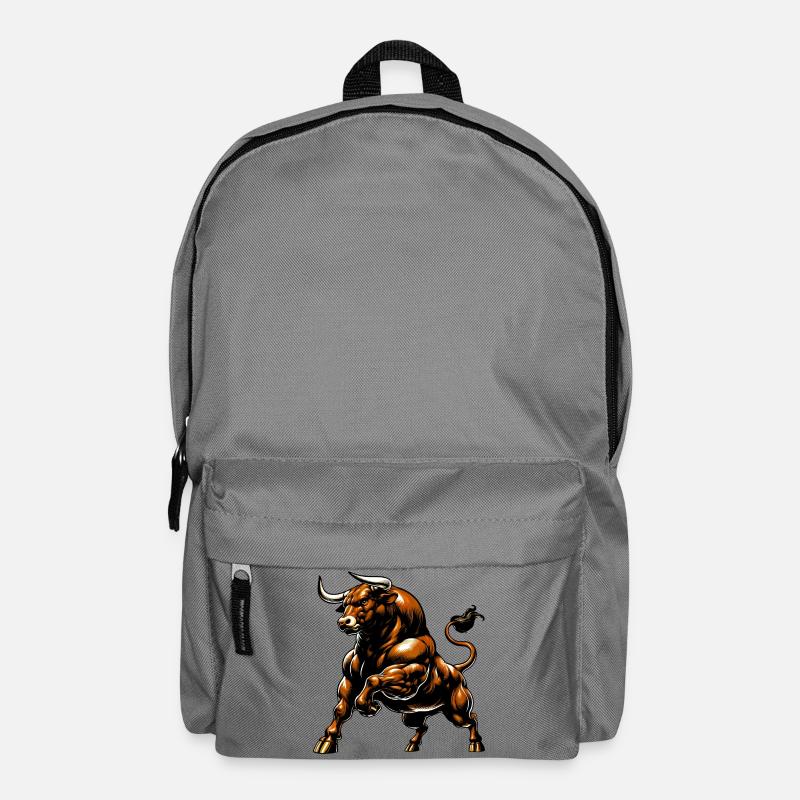 Taureau - Sac à dos - gris éléphant
