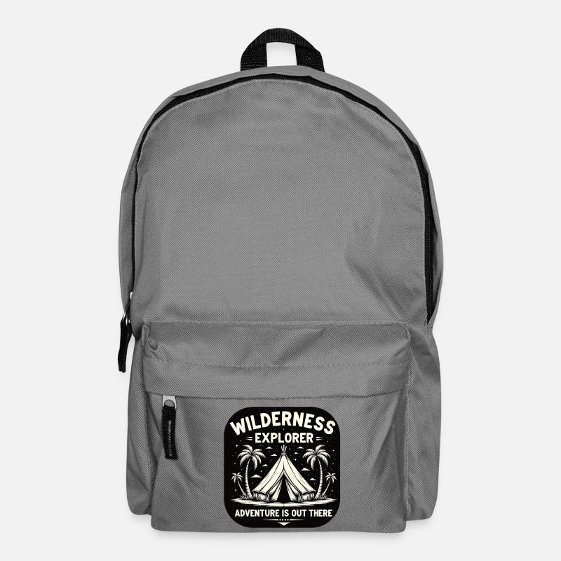 Camping Wilderness Explorer-Adventure is Out There - Rucksack - Mittelgrau