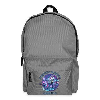 Licorne du futur - Sac à dos - gris éléphant - Devant