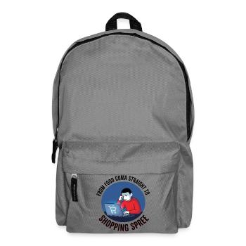 Black Friday Shopping Spree - Backpack - elephant grey - Front