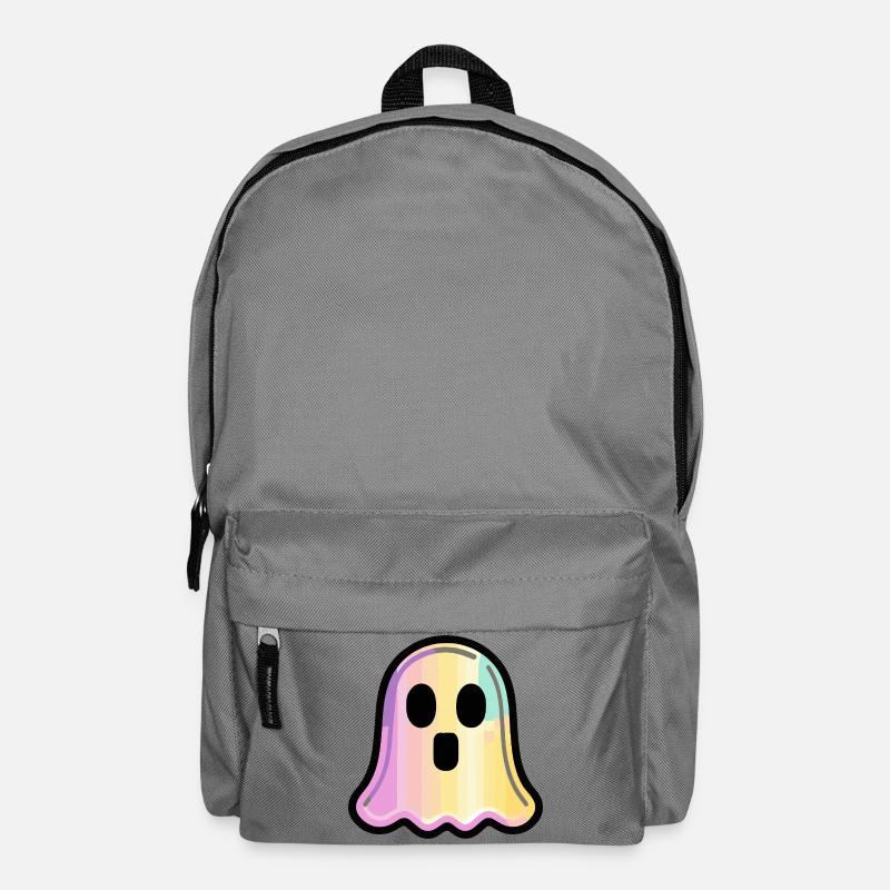 Geist Halloween Comic Süß - Rucksack - Mittelgrau