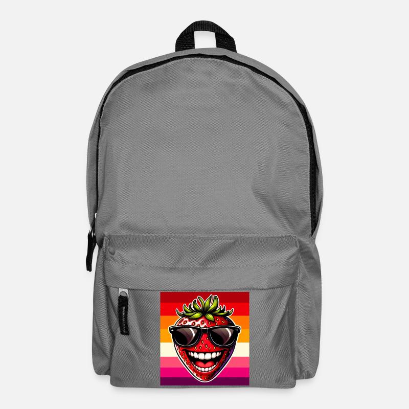Fraise Fraises - Sac à dos - gris éléphant