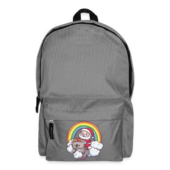 Koala Père Noël Noël - Sac à dos - gris éléphant - Devant