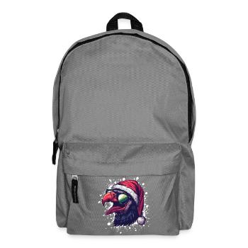Harpie oiseau Noël drôle d’aigle - Sac à dos - gris éléphant - Devant