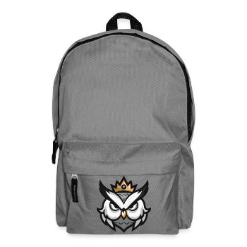 Couronne de tête de hibou - Sac à dos - gris éléphant - Devant