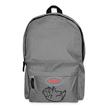 Cobaye Non Coloré - Sac à dos - gris éléphant - Devant