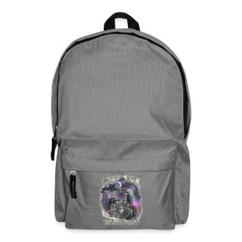 Cosmic Pigeon - Backpack - elephant grey - Front