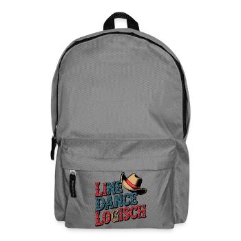 Line Dance Logisch - Rucksack - Mittelgrau - Vorne