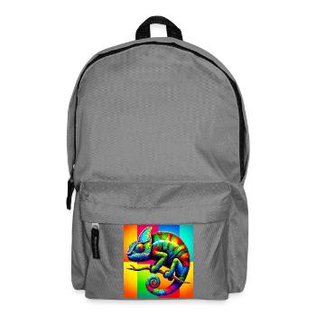 Chamäleon - Rucksack - Mittelgrau - Vorne