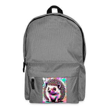 Igel - Rucksack - Mittelgrau - Vorne