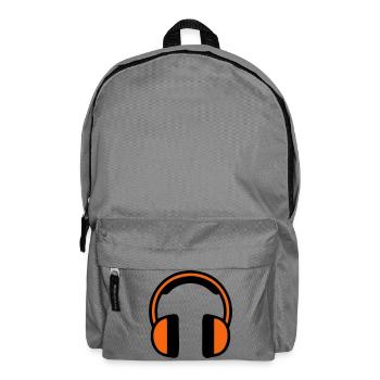 Hearing Protection Headphones Construction Site - Backpack - elephant grey - Front